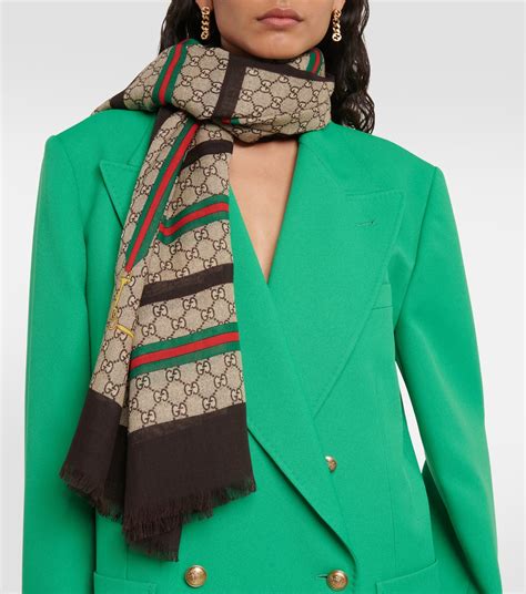 gucci scarf logo|Gucci neckerchief.